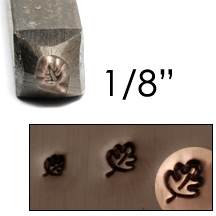 Metal Stamping Tools Oak Leaf Design Stamp 1/8" (3.2mm)